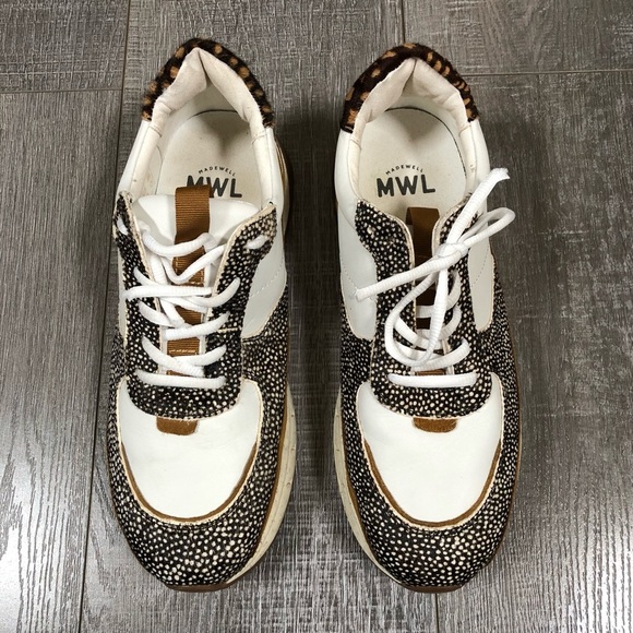 Madewell Women Kickoff Trainer Sneakers size 9.5M - Picture 1 of 12